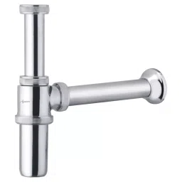 Aquieen Dutch 300 mm SS Silver Bottle Trap Pipe Each of 1 Piece-image-57