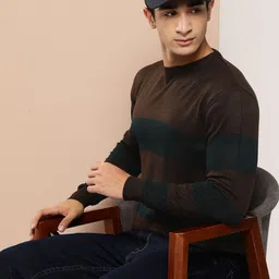 INVICTUS Pure Acrylic Striped Pullover-picture-46