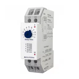 Multispan DI-22U On-Off Delay timer Din rail Display timer for Industrial Use-13