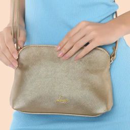 Lavie Archer Golden Textured MEDIUM Sling Handbag-picture-22