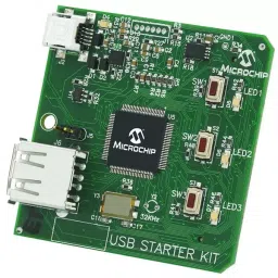 MICROCHIP Embedded Development Kits - DSPIC / PIC USB OTG, MPLAB STARTER KIT, DM330012-34