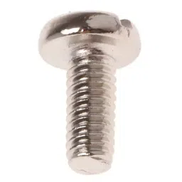 RS PRO Machine Screw M2.5x6 mm Brass Slot Pan Headed DIN 85, 4828464 (Bag Of 100 pcs)-image-56