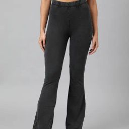 Anai Black Regular Fit Trousers-image-25