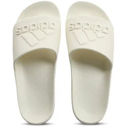 Adidas Men's ADILETTE AQUA Off White Slides-image-42