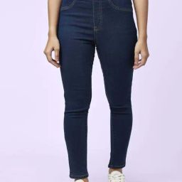 YU by Pantaloons Navy High Rise Jeggings-image-36