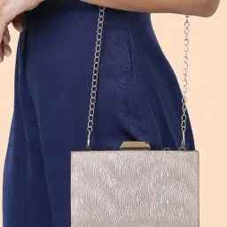 Lavie Pink Synthetic Clutch-image-16