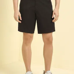 Allen Solly Men Regular Fit Mid-Rise Cotton Shorts-image-7