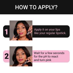 Iba Must Have Black to Pink PH Lipstick, 3.5g | Moisturizing & Long Lasting | Glossy Finish | Enriched with Vitamin E & Argan | Halal Certified & Vegan Makeup image 5
