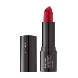 LAMEL Silk Cover Ultra-Creamy Hydrating Lipstick - Dark Aura 408-26