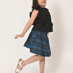 Billion Print Roll-Up Sleeves Cotton Crop Top-24