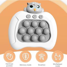 FunBlast Fast Push Intelligent Game  Owl Design Pop Up Musical Toy image 2
