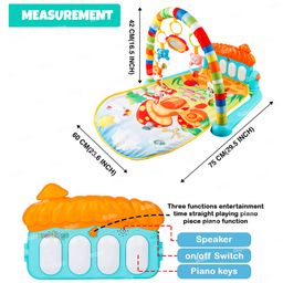 Zest 4 Toyz Play Gym With Lights & Sound - Blue image 3