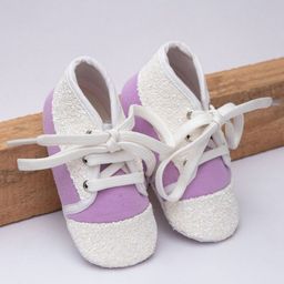 Daizy Infant Girls PU Lace-Up Booties-image-85