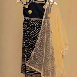 KASYA Girls Ready to Wear Lehenga & Blouse With Dupatta-11