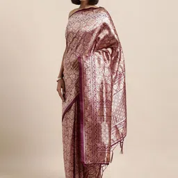 Suha Woven Design Zari Art Silk Ready to Wear Banarasi Saree-image-79
