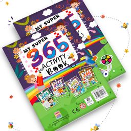 hellofriend books My Super 365 Activity Book: Packed With a Variety of Thought-Provoking Puzzles, Brain Teasers, and Educational Challenges (Book 2) image 4