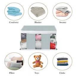 Kuber Industries Grey Set of 1 Regular Drawer Organiser Organisers image 3