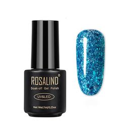 ROSALIND Long Lasting UV LED Soak-Off Gel Nail Polish - Shade W08-image-99