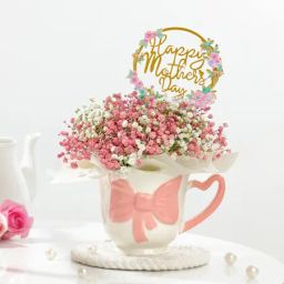 Blossoming Love Mother's Day Mug Arrangement-image-43
