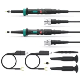 RS PRO Oscilloscope Probe, Passive Type, 15MHz, 1:1, 1:10, 600V Max Model No 1466615-11