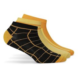Puma Pack Of 3 Patterned Ankle-Length Sneaker Socks-41
