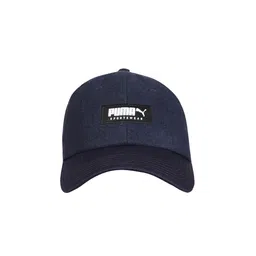 Puma Unisex Navy Blue Printed Snapback Cap-4