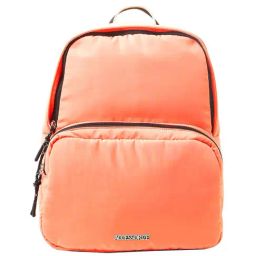 Accessorize London Orange Solid Medium Backpack-picture-42