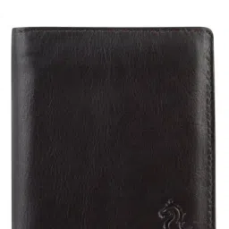 Kara Dark Brown Solid Leather Wallet-picture-17