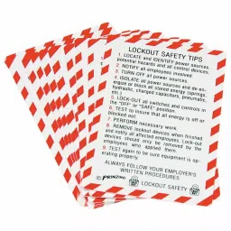 BRADY Lockout Safety Wallet Cards, 3WPU4-image-54