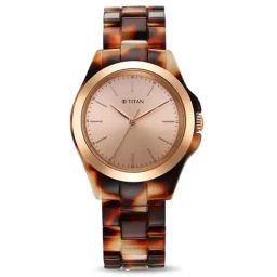 Titan 95205KP01 Fashion Acetate Analog Watch for Women-image-26