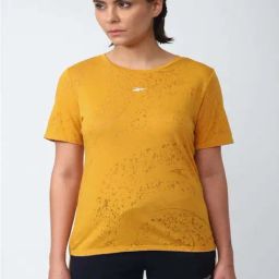 Reebok Yellow Printed Sports T-Shirt-picture-27