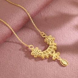 Malabar Gold and Diamonds BIS Hallmark 22k Yellow Gold Necklace for Women-image-80