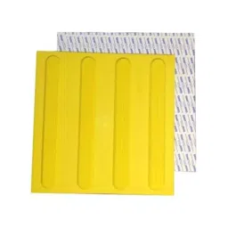 Signxpress India 300x300 mm Anti Skid Concentric Pattern Self Adhesive PU Tactile Tiles Yellow (Pack of 8)-picture-31