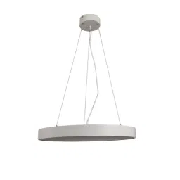 ELIANTE Hanging Light 559 mm (22 inch) White Corded Electric Indoor Semi Flush Mount-39