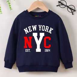 YK X Trampoline Unisex Kids Printed Sweatshirt-image-83