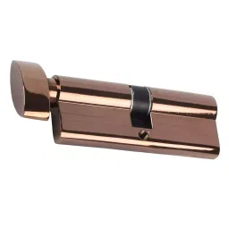 Magmus Mortise Pin Cylinder For Bathroom One Side Knob PVD Rose Gold Finish 80 mm, 5151035.51-image-99