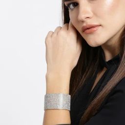 YouBella Gold-Plated Cuff Bracelet-image-24