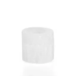 Home4U White Selenite T-Light Holder-image-9