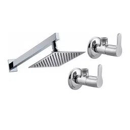 Fastgear Marc Faucet Set with Shower Stainless Steel Chrome Finish Silver, FG2313 ( Pack of 3)-image-46