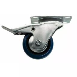 Guitel Hervieu Braked Swivel Castor Wheel 80 Kg Capacity 80 mm Wheel, 12757210-image-17