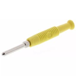 HIRSCHMANN TEST AND MEASUREMENT Banana Plug Yellow male 2 mm Connector Solder Termination 6A 60V DC Nickel Plating, 973509103 (Pack of 100)-image-11