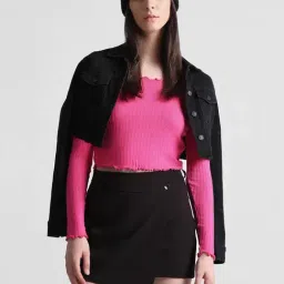 Only Fuchsia Regular Fit Top-image-23