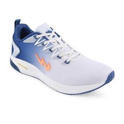 Campus Men Off White Mesh Running Shoes-32