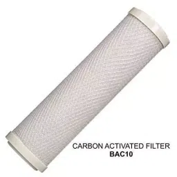 OCEAN STAR 254 mm(10 Inch) PP Spun GAC Carbon Block CTO Filter Set of 3 4U-JLA5-JALG image 3