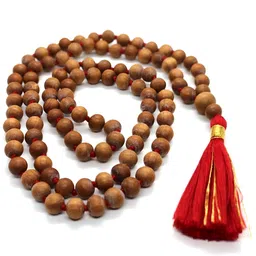 Vrinban International Sandalwood Beaded Prayer Mala-picture-43