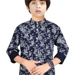 MADE IN THE SHADE Unisex Kids Floral Printed Casual Shirt-image-68