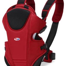 Chinmay Kids 3 in 1 Premium Baby Carrier Bag With Adjustable Strap & Head Support Line - Red Black-24