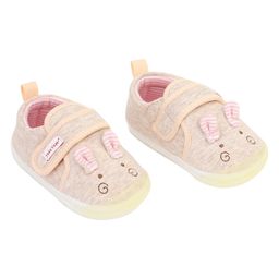 Kid-O-World Animal Fave Detailed Booties-Peach-image-24