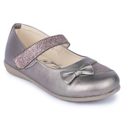 Toothless Dora Velcro Closure Bellies with Bow Applique - Grey-image-73