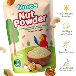 Timios 100% Organic Nut Powder Sweetened with Jaggery - 100 g-18